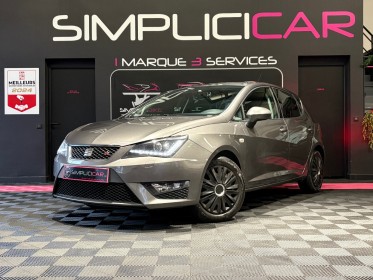 Seat ibiza 1.0 ecotsi 110 ch s/s dsg7 fr - pack pneus ete  hiver - garantie 12 mois - occasion  simplicicar aix les bains...