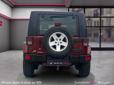 Jeep wrangler 2.8 crd 177 ch bva unlimited sahara révisé  garanti 12 mois occasion simplicicar royan simplicicar...