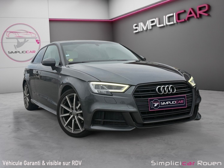 Audi a3 a3 1.6 tdi 110 s line occasion simplicicar rouen simplicicar simplicibike france