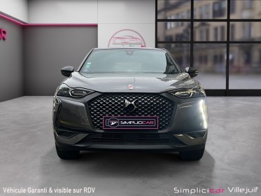 Ds ds3 crossback puretech 130 eat8 performance line caméra de recul sièges alcantara détection angles mort garantie 12...