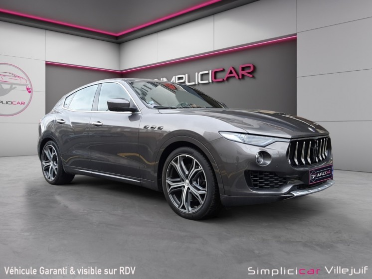 Maserati levante 3.0 v6 bi-turbo 430 s q4 full entretien maserati toit ouvrant apple car play caméra 360° garantie 12 mois...