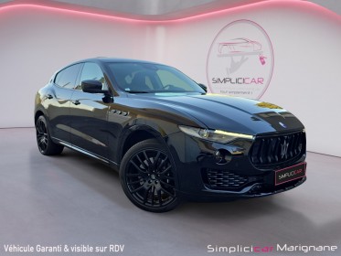 Maserati levante 3.0 v6 bi-turbo 430 s q4 // edition one // full black // garantie 12 mois ligne titane occasion simplicicar...