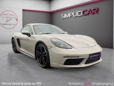 Porsche 718 cayman 2.0i 300 ch pdk - echappement sport - carplay - caméra de recul occasion champigny-sur-marne (94)...