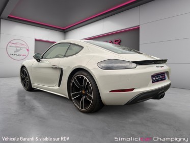 Porsche 718 cayman 2.0i 300 ch pdk - echappement sport - carplay - caméra de recul occasion champigny-sur-marne (94)...