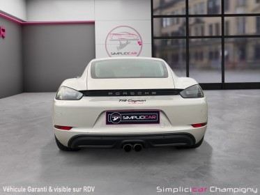 Porsche 718 cayman 2.0i 300 ch pdk - echappement sport - carplay - caméra de recul occasion champigny-sur-marne (94)...