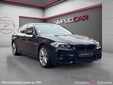 Bmw serie 5 f10 530d 245ch luxe a occasion cannes (06) simplicicar simplicibike france