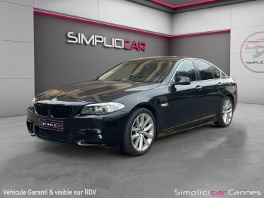 Bmw serie 5 f10 530d 245ch luxe a occasion cannes (06) simplicicar simplicibike france