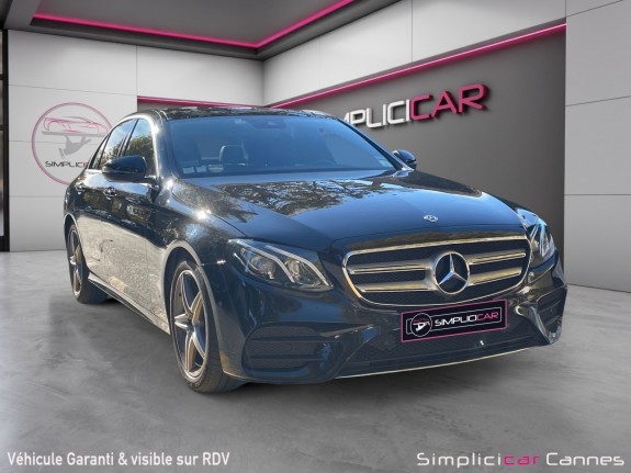 Mercedes classe e 220 d 9g-tronic amg line occasion cannes (06) simplicicar simplicibike france