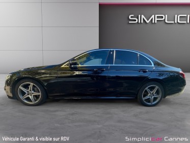 Mercedes classe e 220 d 9g-tronic amg line occasion cannes (06) simplicicar simplicibike france