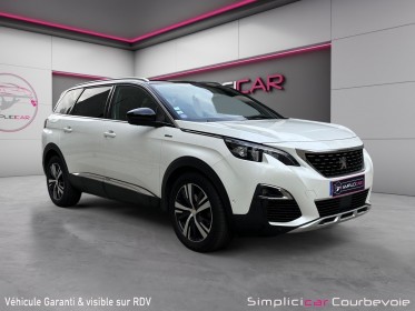 Peugeot 5008 1.6 thp 165ch ss gt line garantie 12 mois 7pl suivi peugeot toit ouvrant caméra 360° carplay startstop.......