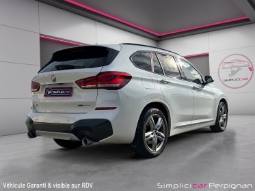 B.m.w. x1 2.0d xdrive  m sport 180 ch - coffre électrique main-libre, gps, caméra de recul - garantie 12 mois occasion...