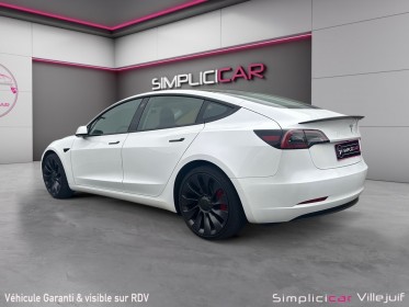 Tesla model 3 performance awd, garantie tesla jusqu'en 2026, caméra de recul, autopilote occasion simplicicar villejuif ...