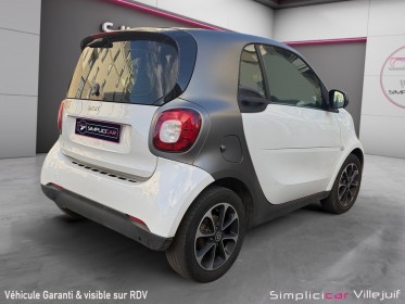 Smart fortwo coupe 0.9 90 cv ss ba6 passion 1 ère main, toit panoramique, garantie 12 mois occasion simplicicar villejuif ...