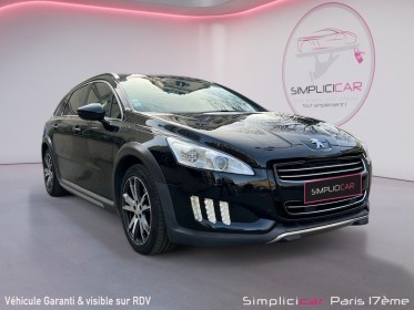 Peugeot 508 rxh hybrid4 2.0 hdi 163ch etg6  electric 37ch occasion paris 17ème (75)(porte maillot) simplicicar simplicibike...