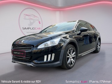 Peugeot 508 rxh hybrid4 2.0 hdi 163ch etg6  electric 37ch occasion paris 17ème (75)(porte maillot) simplicicar simplicibike...