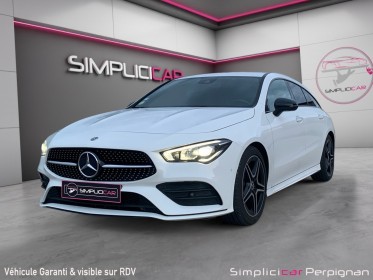 Mercedes cla shooting brake 180 d amg line - pack black - ambiance led - sièges cuir/alcantara - virtual cockpit -...