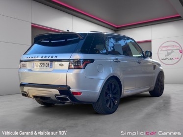 Land rover range rover sport dynamic mark viii p400e phev 2.0l 404ch autobiography occasion cannes (06) simplicicar...