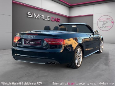 Audi s5 cabriolet v6 3.0 tfsi 333 quattro s tronic occasion simplicicar lagny  simplicicar simplicibike france