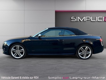 Audi s5 cabriolet v6 3.0 tfsi 333 quattro s tronic occasion simplicicar lagny  simplicicar simplicibike france