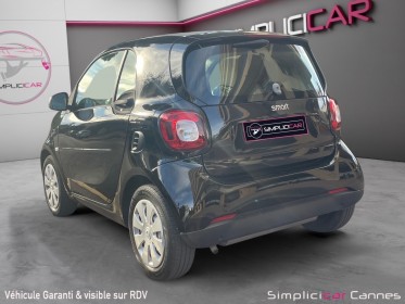 Smart fortwo coupe 1.0 61 ch pure occasion cannes (06) simplicicar simplicibike france