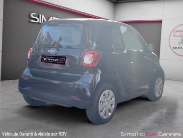 Smart fortwo coupe 1.0 61 ch pure occasion cannes (06) simplicicar simplicibike france