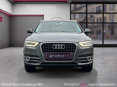 Audi q3 business 2.0 tdi 177 ch business line / entretien complet occasion simplicicar st-maximin simplicicar simplicibike...