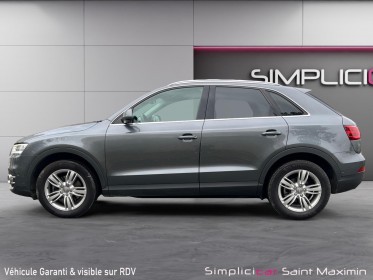 Audi q3 business 2.0 tdi 177 ch business line / entretien complet occasion simplicicar st-maximin simplicicar simplicibike...