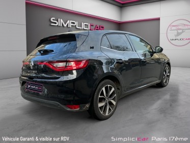 Renault megane iv berline tce 140 edc fap limited occasion paris 17ème (75)(porte maillot) simplicicar simplicibike france