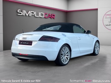 Audi tt roadster 1.8 tfsi 160 s line - garantie 12 mois occasion parc voitures beauvais simplicicar simplicibike france