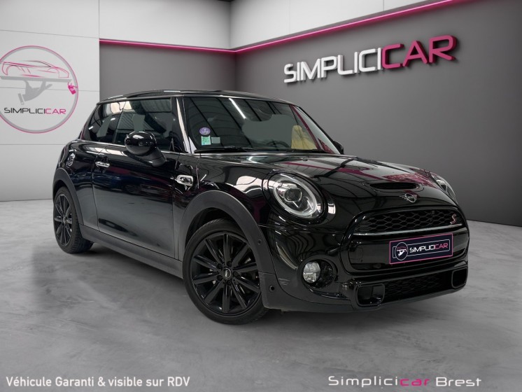 Mini hatch 3 portes f56 cooper s 192 ch bva6 finition exquisite occasion simplicicar brest simplicicar simplicibike france