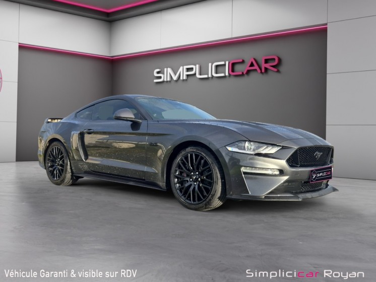 Ford mustang  v8 5.0l fastback phase 2 bva10 garantie 1 ans occasion simplicicar royan simplicicar simplicibike france