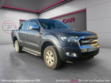 Ford ranger super cabine 2.2 tdci 160 stopstart 4x4 xlt sport occasion simplicicar brive la gaillarde  simplicicar...