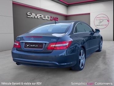 Mercedes classe e coupe 220 cdi blueefficiency executive a occasion simplicicar colomiers  simplicicar simplicibike france