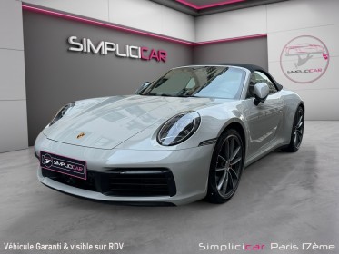 Porsche 911 carrera cabriolet 992 s cabriolet 3.0i 450 pdk francaise / entretien porsche occasion paris 17ème (75)(porte...