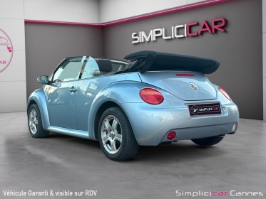 Volkswagen new beetle cabriolet 1.6i / garantie 1 an occasion cannes (06) simplicicar simplicibike france