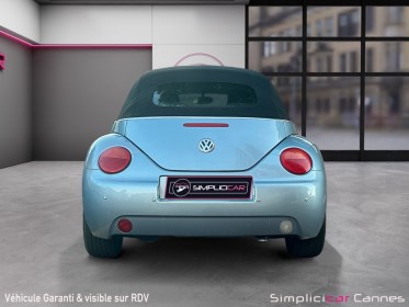 Volkswagen new beetle cabriolet 1.6i / garantie 1 an occasion cannes (06) simplicicar simplicibike france