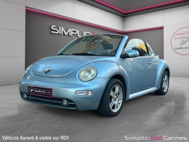 Volkswagen new beetle cabriolet 1.6i / garantie 1 an occasion cannes (06) simplicicar simplicibike france