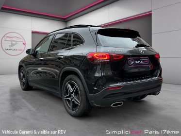 Mercedes gla 200 7g-dct amg line, pack black, toit ouvrant, siege electrique, chauffant, garantie 12 mois occasion paris...