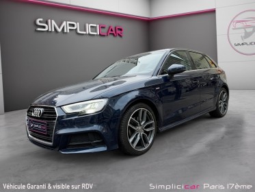 Audi a3 sportback 35 tfsi cod 150 s tronic 7 s line garantie 12 mois occasion paris 17ème (75)(porte maillot) simplicicar...