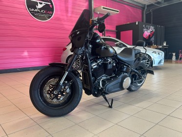 Harley-davidson fat bob 107 1745 cm2 black occasion simplicicar brive la gaillarde  simplicicar simplicibike france