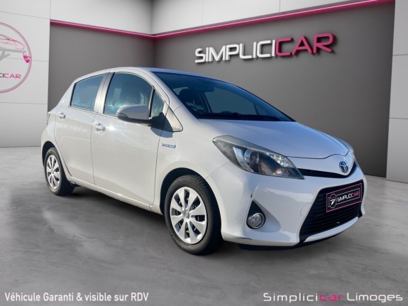 Toyota yaris hybride business 100h business occasion simplicicar limoges  simplicicar simplicibike france