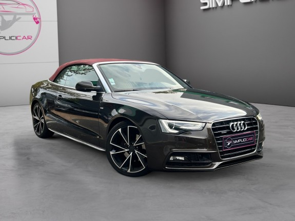 Audi a5 cabriolet 2.0 tfsi 225 quattro s-line s-tronic 7 garantie 12 mois occasion  simplicicar nord isere simplicicar...