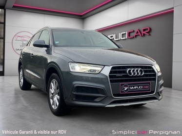 Audi q3 business 2.0 tdi 150 ch s tronic 7 quattro business line  - bose, caméra de recul  attelage amovible - garantie...