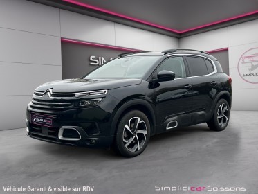 Citroen c5 aircross bluehdi 130 ss eat8 shine 1° main suivi complet - caméra/sièges chauffants électriques/hayon......