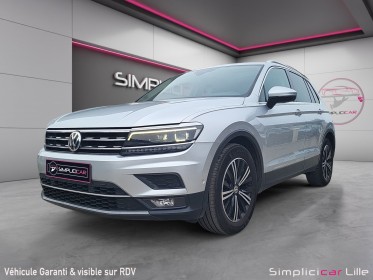 Volkswagen tiguan 2.0 tdi 150 dsg7 carat // garantie 1 an// occasion simplicicar lille  simplicicar simplicibike france