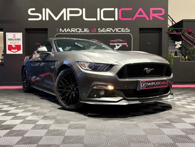 Ford mustang fastback v8 5.0 421 gt a pas de malus garantie 12 mois occasion  simplicicar aix les bains simplicicar...