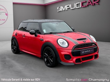 Mini cooper  s 2.0 211  pack jcw - carplay - toit ouvrant - ligne mini sport - feux union jack occasion champigny-sur-marne...