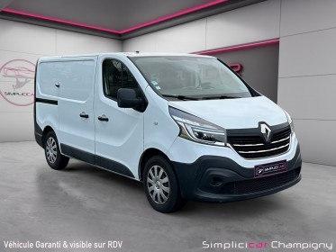 Renault trafic fourgon l1h1 1200 kg dci 120 e6 grand confort - serrures - caméra de recul - clim - aménagement bois...