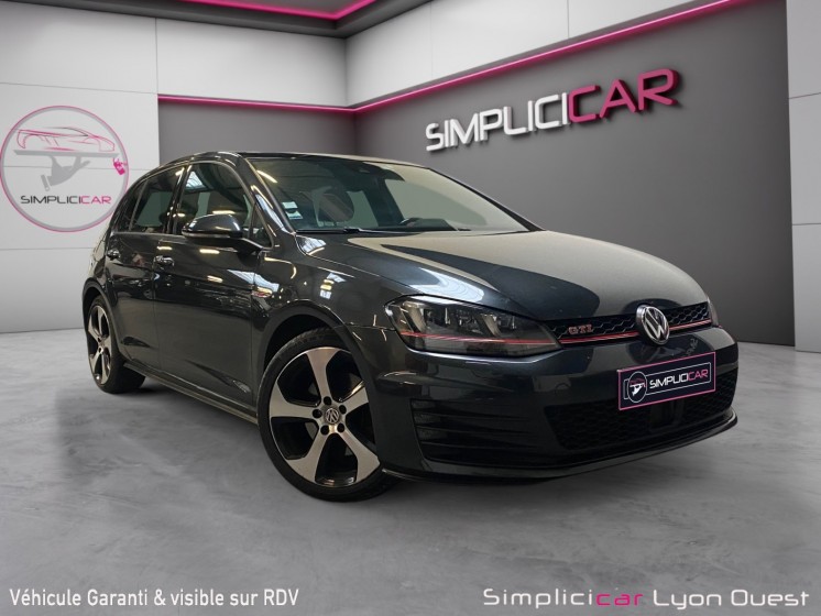 Volkswagen golf 2.0 tsi 220 bluemotion technology dsg6 gti - garantie 12 mois occasion simplicicar lyon ouest simplicicar...