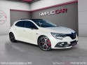 Renault megane iv berline tce 300 edc r.s. trophy blanc nacrÉ suivi renault complet toit ouvrant rs monitor bose camera...